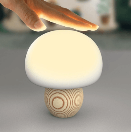 Adjustable Mushroom LED Night Light with Timer - Lukoso